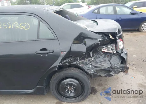 2010 Toyota Corolla Le z USA, uszkodzony, nr VIN 2T1BU4EE4AC291571